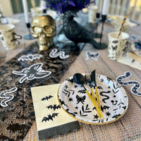 Spooky Halloween Paper Plates, Set of 8