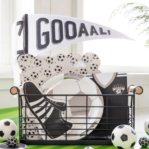 Soccer Birthday Party Kit - Everything you need to score a goal at your next soccer party.