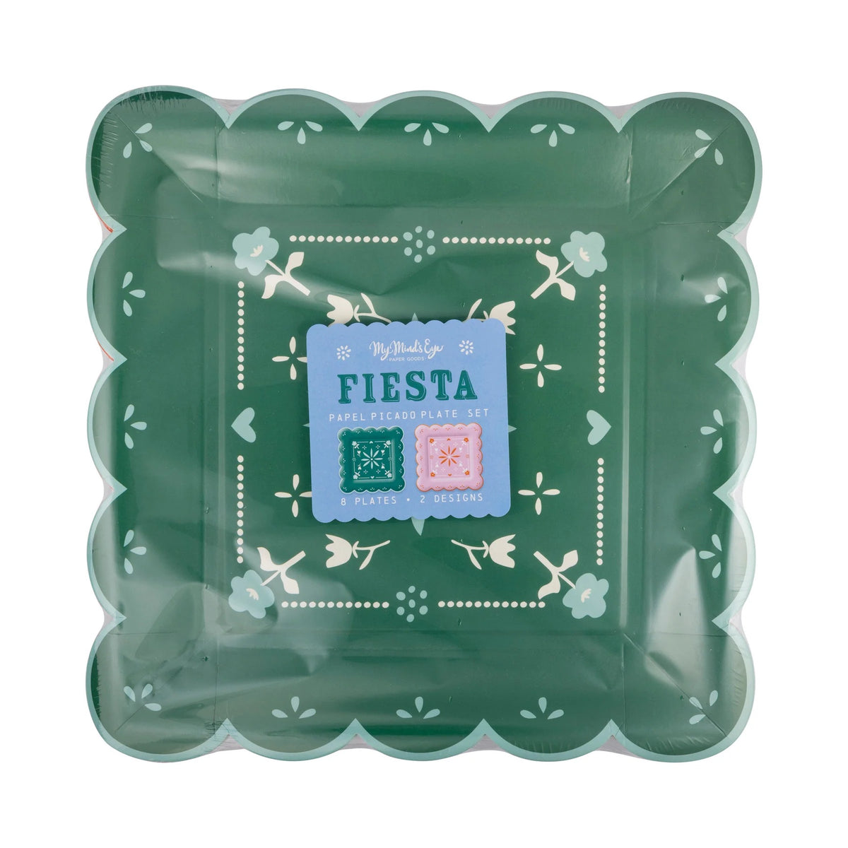 Papel Picado Paper Plate in Packaging