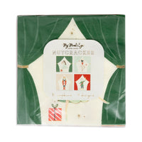 Nutcracker themed paper napkins