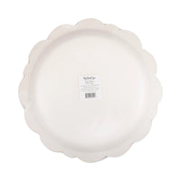 Pembroke 10" Paper Plates Perfect for a Baby Shower or Bridal Shower