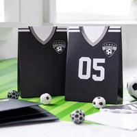 Score a goal with your party favors using these soccer treat bags!  Ideal for any soccer birthday bash or team event, these bags are sure to be a crowd-pleaser.