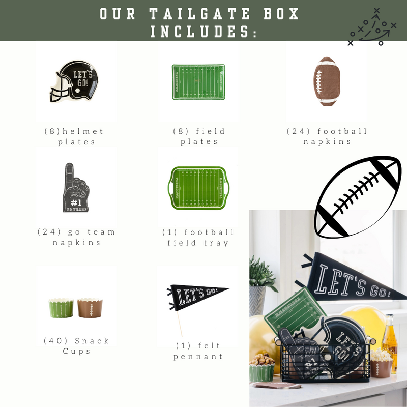 Football Tailgate Party in a Box