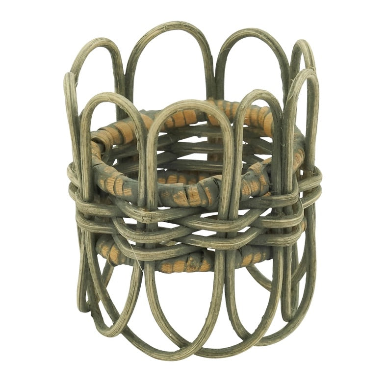 Discover the charm of our gray Twisted Design Rattan Napkin Rings for your next tablescape. Crafted with 100% rattan, these wooden napkin rings offer a unique twist on traditional table decor. Ideal for those seeking creative tablescape ideas, they’re a simple way to add sophistication and a natural feel to any meal.