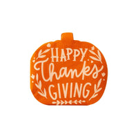 Happy Thanksgiving Pumpkin Napkins, perfect for adding charm to any holiday table setting