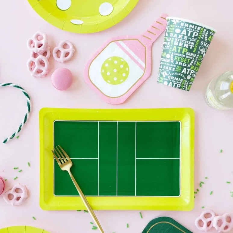 Host the ultimate country club party with our fun pickleball cocktail napkins.