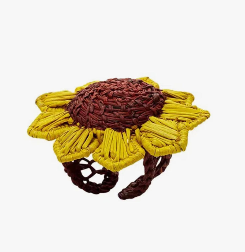 Sunflower Thanksgiving Napkin Rings