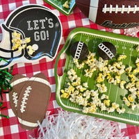 Football Shaped Paper Napkins