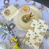 Bunny Plates | Easter Paper Plates (Set of 8) - Easter Bunny Plates - Bunny Paper Plates - Kids Easter Party - Easter Plates - Scalloped