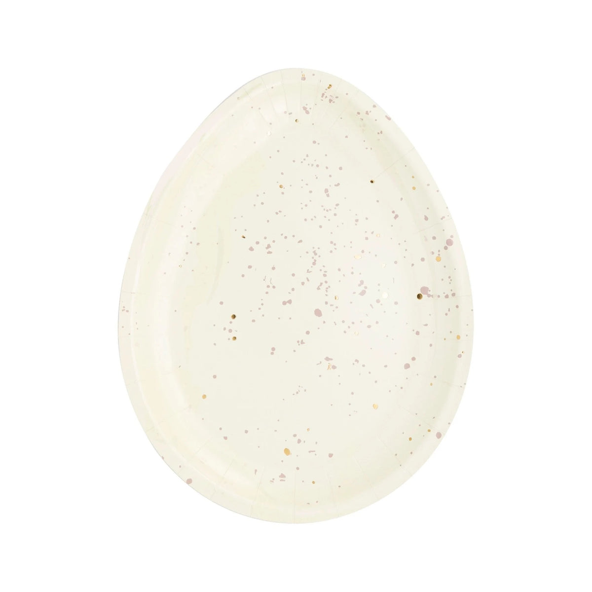 Easter plates shaped like eggs - pastel egg shaped plates perfect for an easter table and easter brunch.