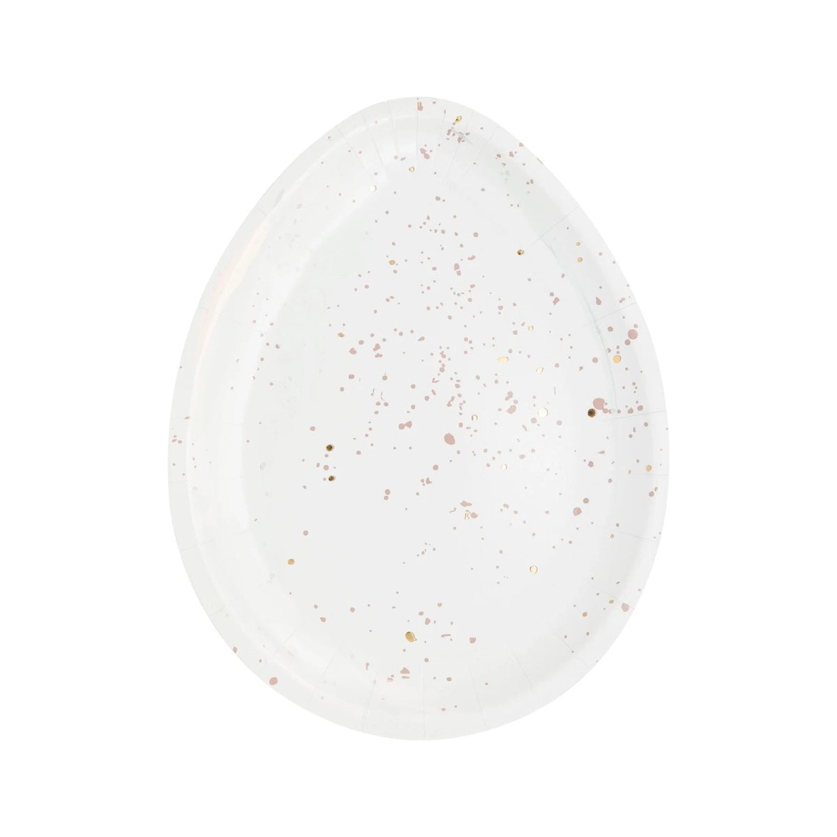 Easter plates shaped like eggs - pastel egg shaped plates perfect for an easter table and easter brunch.